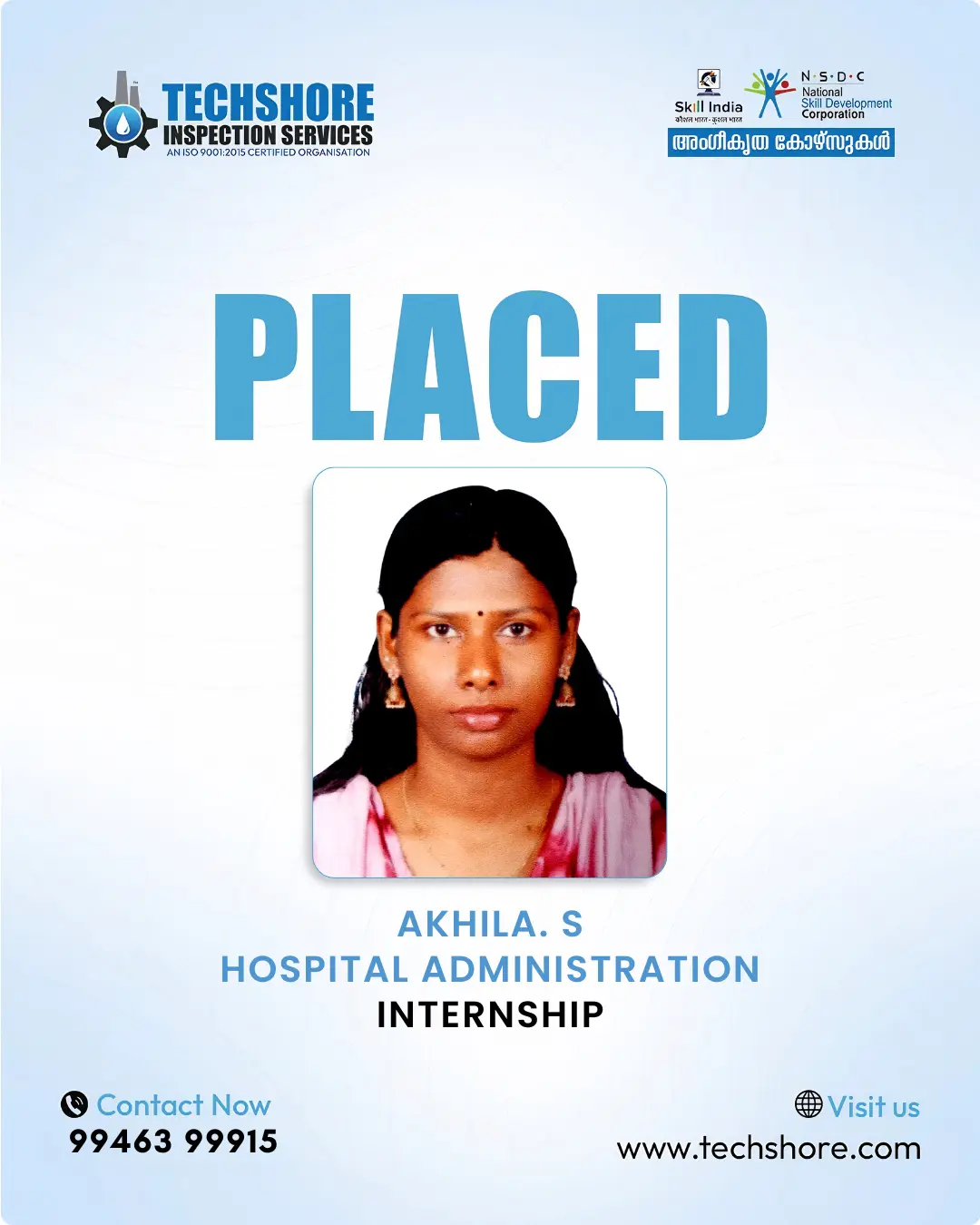 Placement student